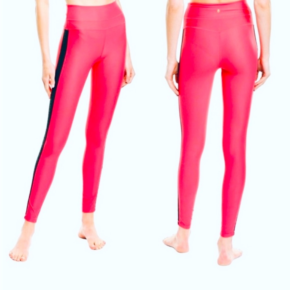 BNWT Spirirtual Gangster Centered Studio Tight Hot Pink Leggings XS Cherry color